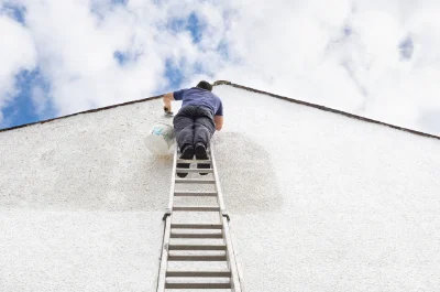 Peinture extérieure à Blandas — façades et ravalement
